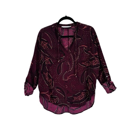 Abercrombie & Fitch Paisley Print Blouse - Picture 2 of 5